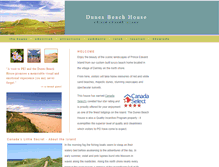 Tablet Screenshot of dunesbeachhouse.com
